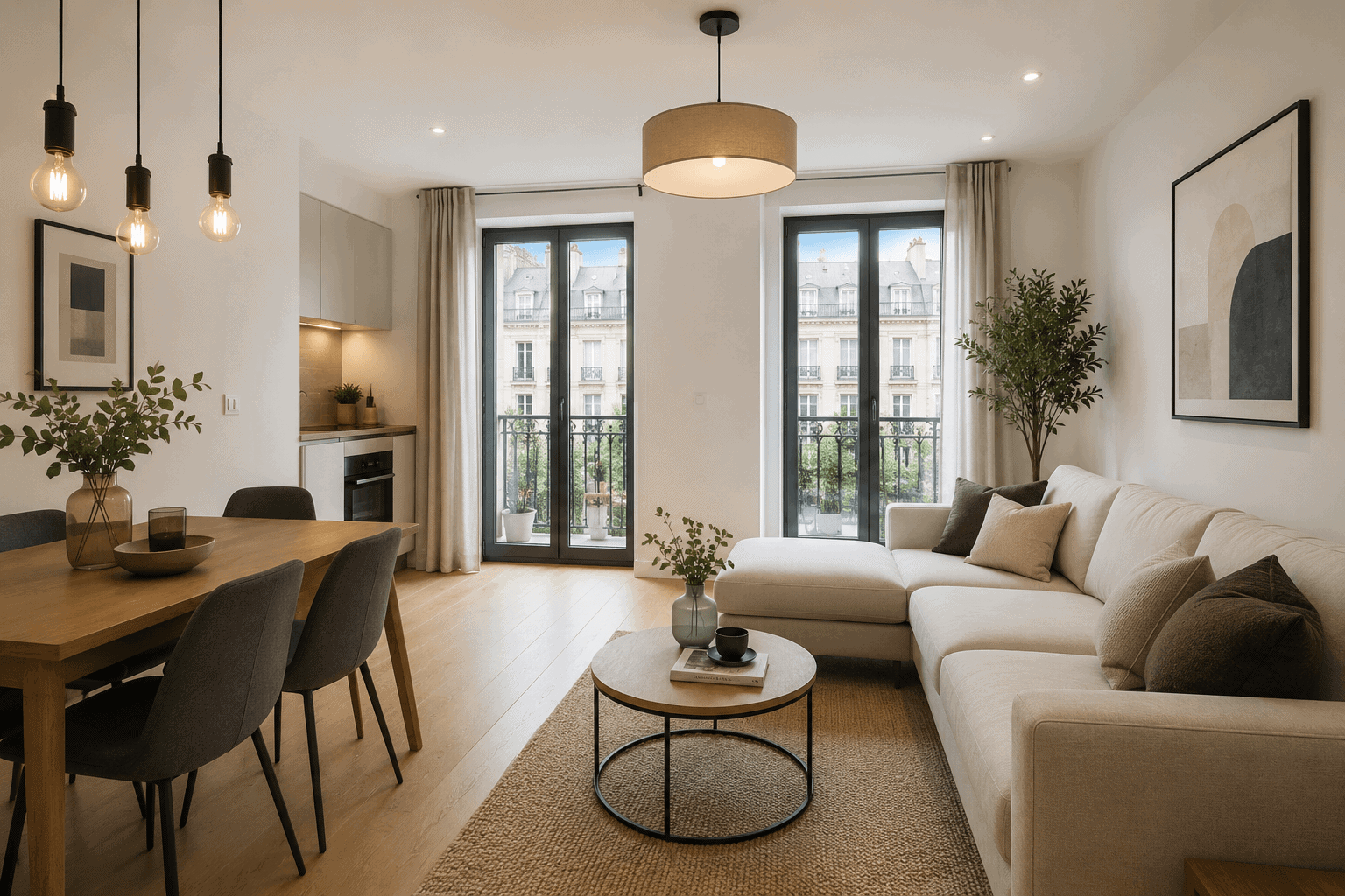 Entreprise de rénovation clé en main Strasbourg 4 Entreprise de rénovation appartement clé en main à Strasbourg avec intérieur moderne rénové