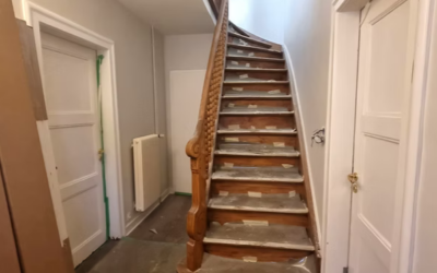 10 Escalier pendant travaux