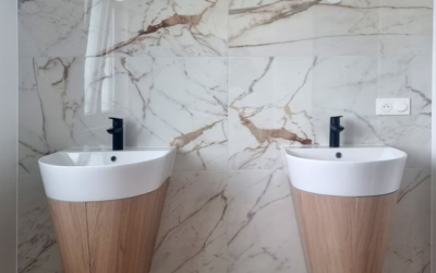 13 Salle de bain avec sanitaire italien Azzurra Ceramica